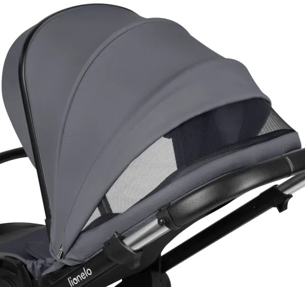 Lionelo - 3 az 1-ben kombinált babakocsi LAYLA Grey Stone