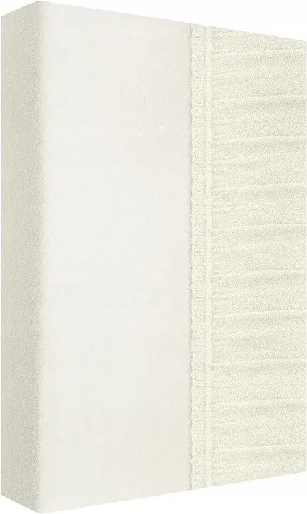 Gumis frottír lepedő vastag 200x220 ecru