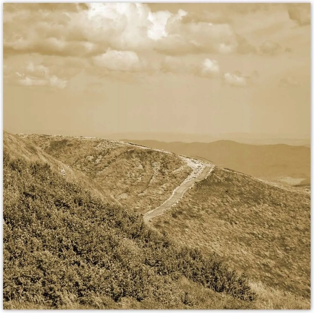 Poszterek 100x100 Lengyel Bieszczady-hegység