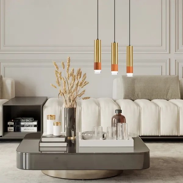 Csillár zsinóron AURELIA 3xGU10/10W/230V