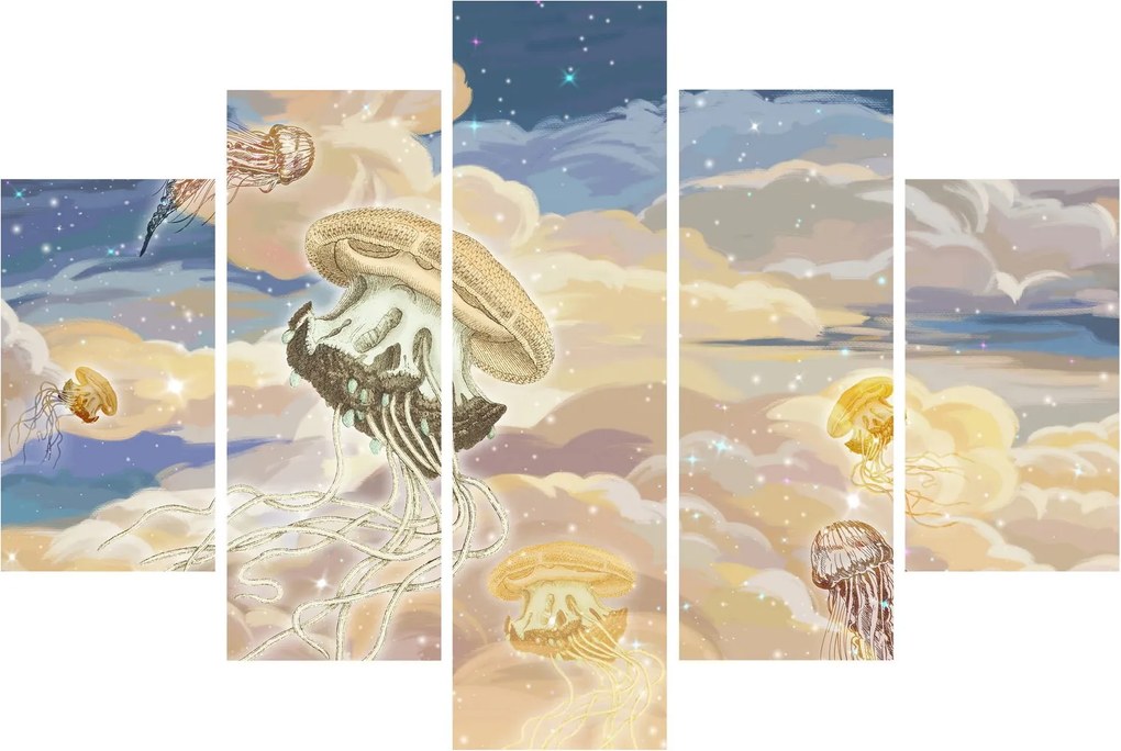 Kép - mennyei medúza (150x105 cm)