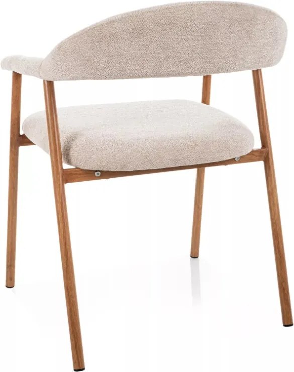 Lagos D Raven étkezőszék bézs/tölgy