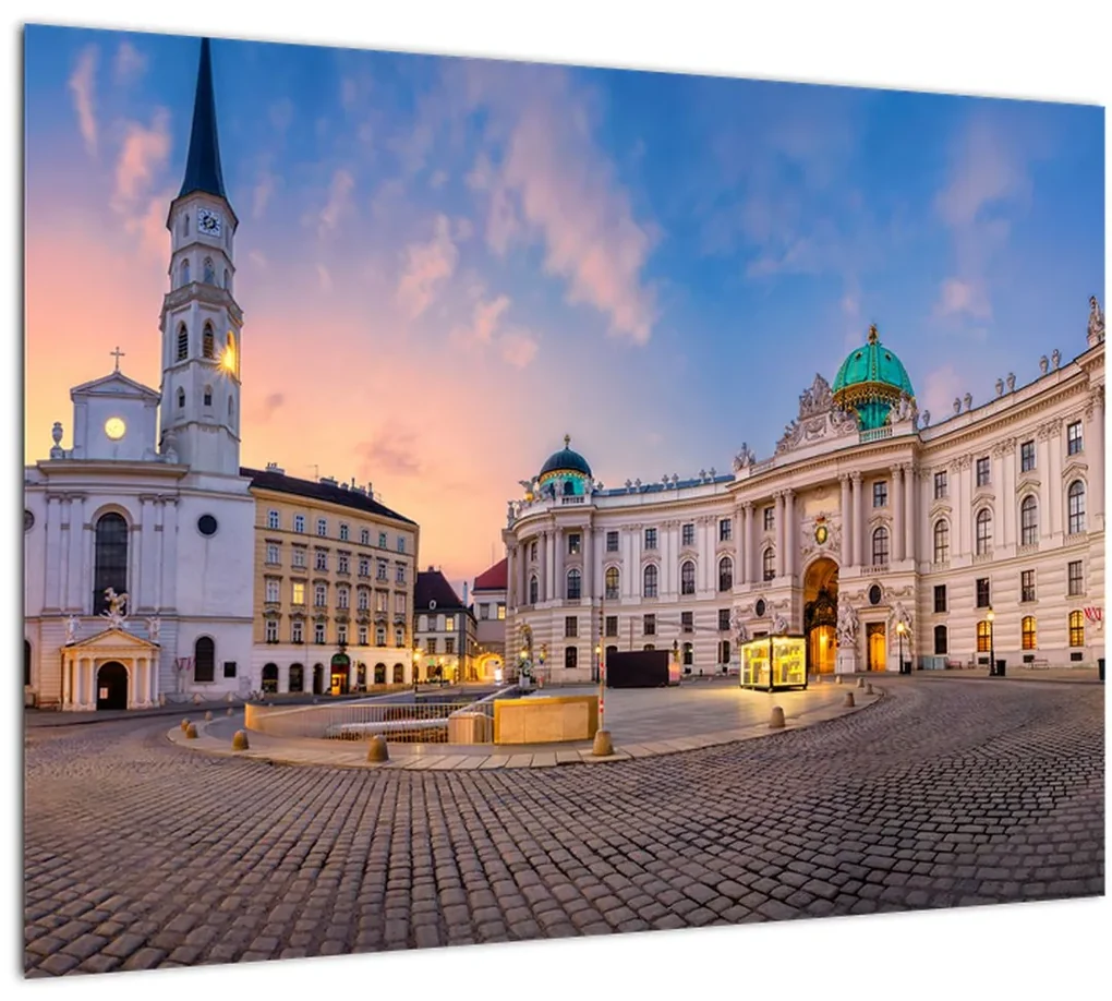 Kép - Austria, Vienna (üvegen) (70x50 cm)