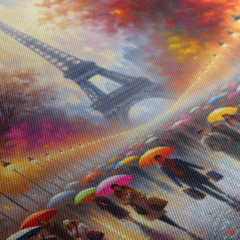 Kép őszi Párizs az Eiffel-toronnyal