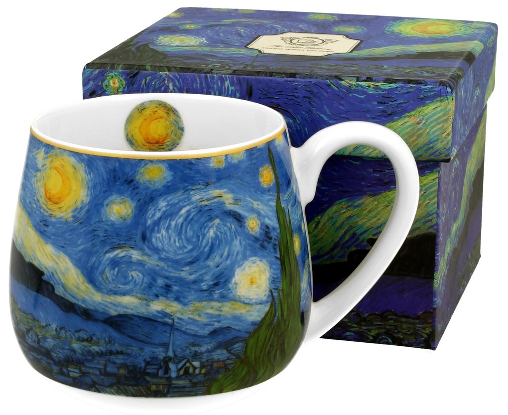 Porcelán jumbo bögre 430 ml Van Gogh Csillagos éj