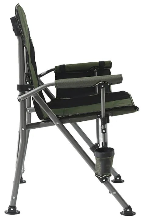 Leziter Comfort karfás horgász szék pohártartóval zöld