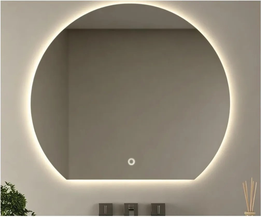 BRILAGI - LED fürdőszobai tükör ARCO LED/18W/230V 60x50 cm IP44 dimmelhető + CCT