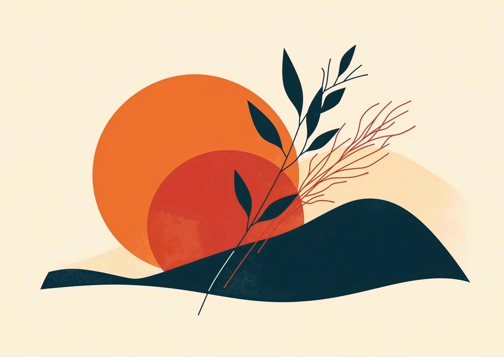 Poszter 42x29,7cm Alkonyat a csendben