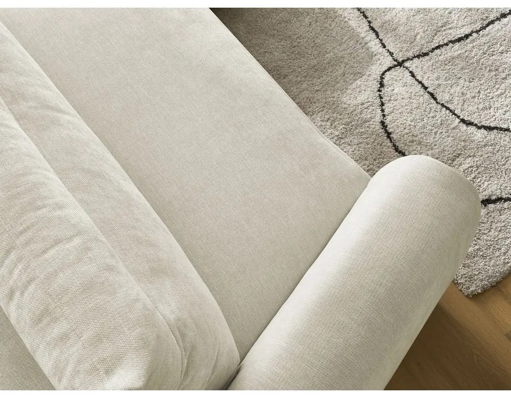 Bézs sarokkanapé Aden – Bobochic Paris