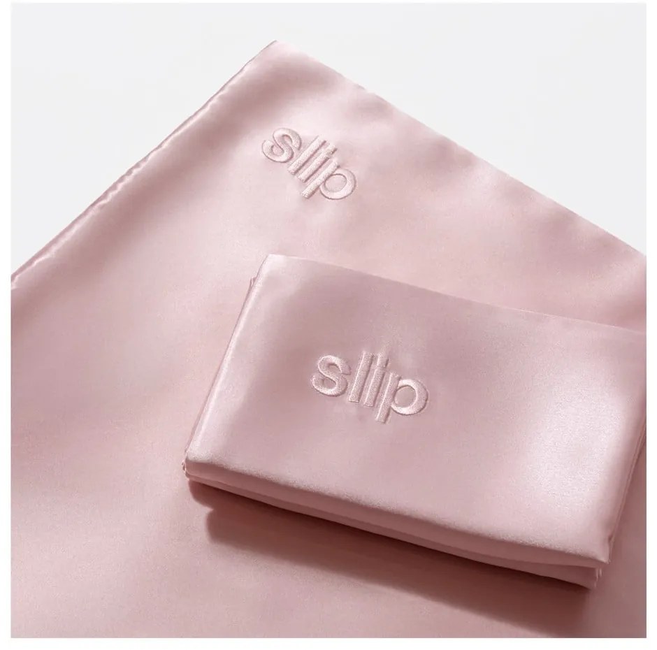 Selyem párnahuzat 51x76 cm Pink – slip