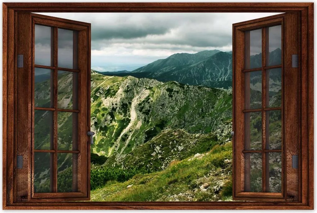 Poszterek 120x80 Tátra Lengyel hegyek Kilátás