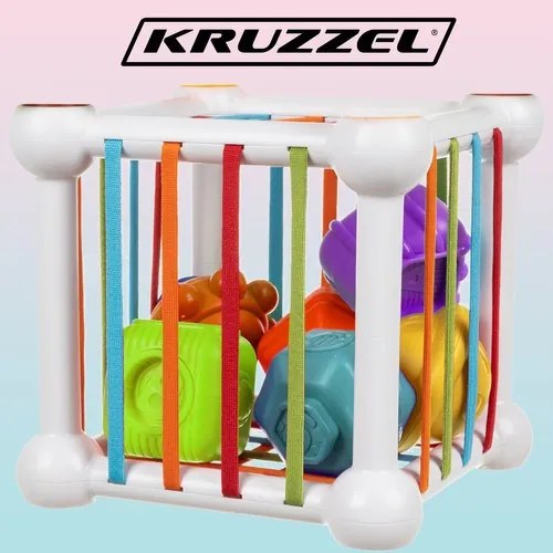 Válogató - érzékszervi kocka Kruzzel 20377