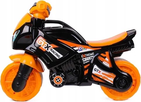 Motoros futóbicikli narancssárga/fekete