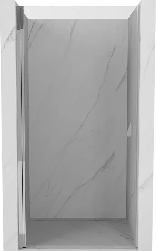 Mexen Mist-B 65 cm-es nyitható zuhanyajtó, átlátszó, króm - 8A2-065-000-01-00