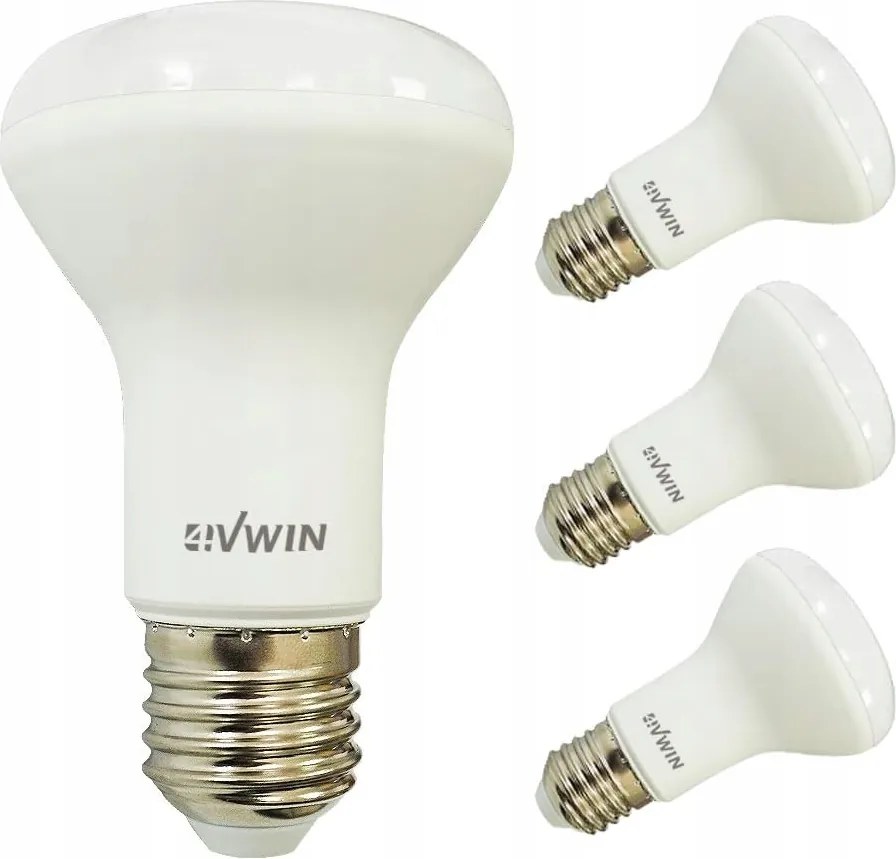 R63 Reflektor Led izzó E27 8W 2900K Meleg Fehér 4db-os szett