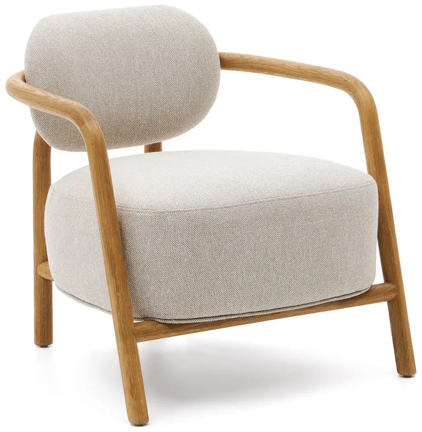 Bézs fotel Melqui – Kave Home