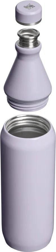 Levendula színű rozsdamentes acél termopalack 600 ml All Day Slim Bottle Purple Dust – Stanley