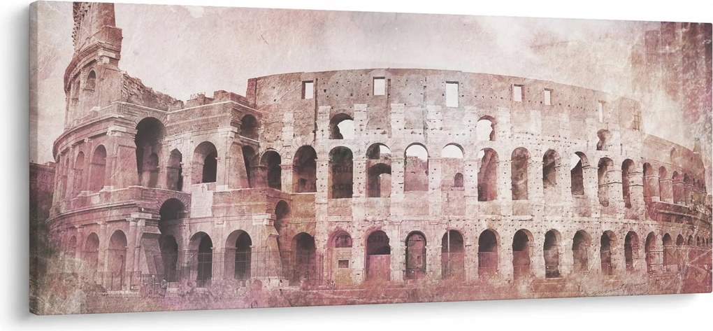Kép - Vintage képeslap a városról N⁰2 (120x50 cm)