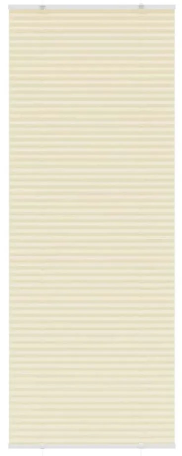 pliszírozott redőny krém 80x200 cm szövetszélesség 79,4 cm
