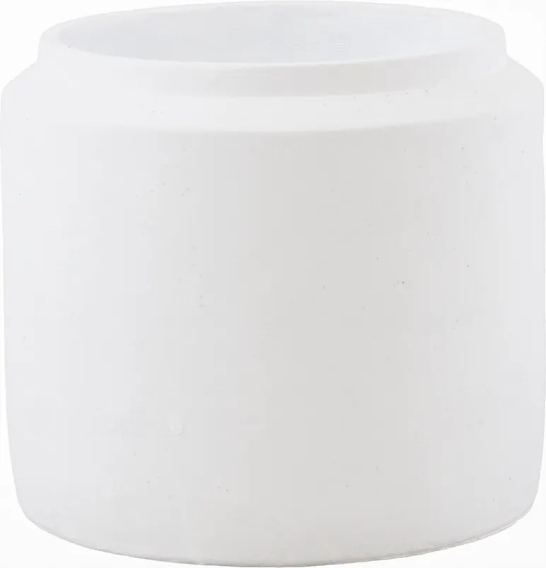 Tang Virágtartó beton fehér átm. 15cm