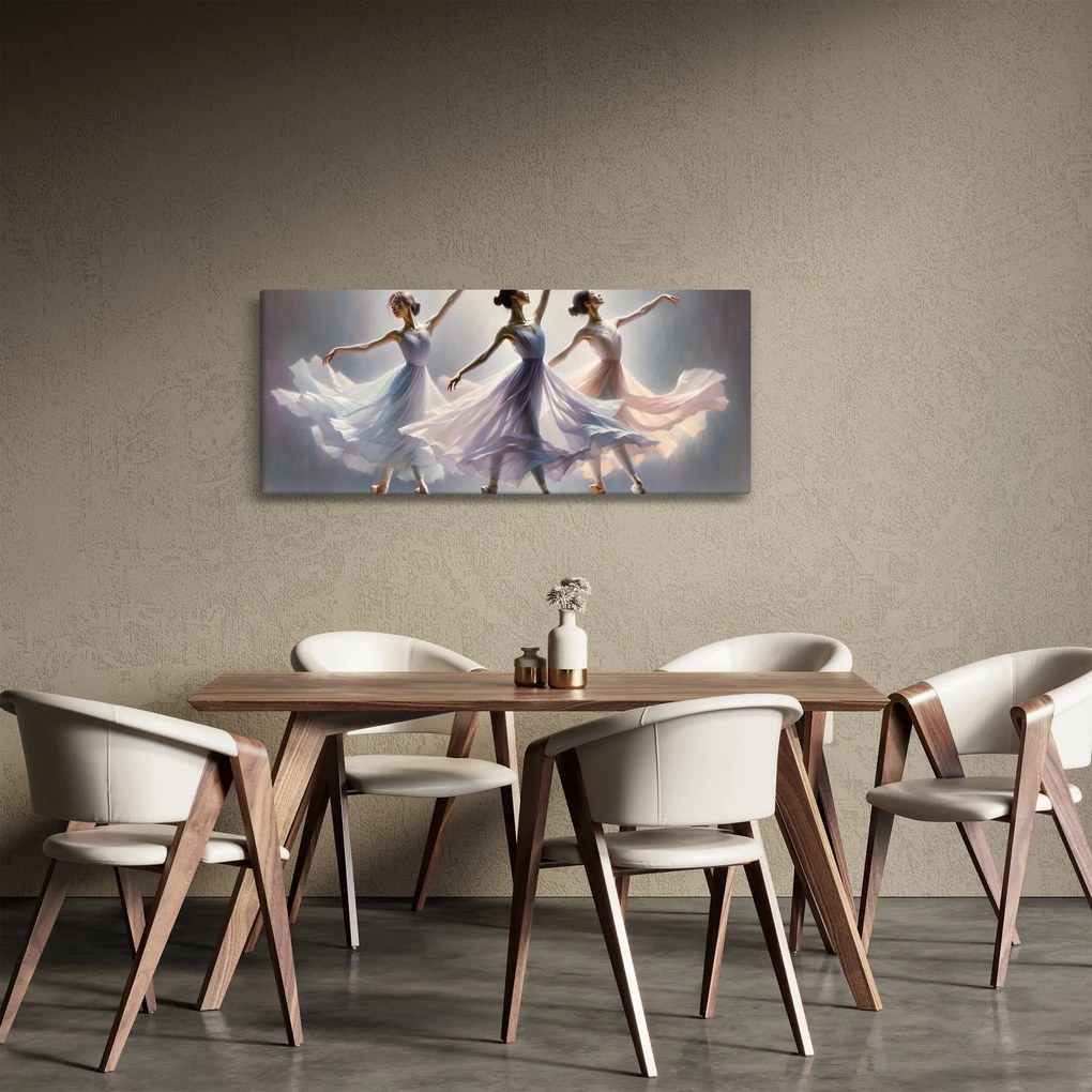 Kép - Három balerina (120x50 cm)
