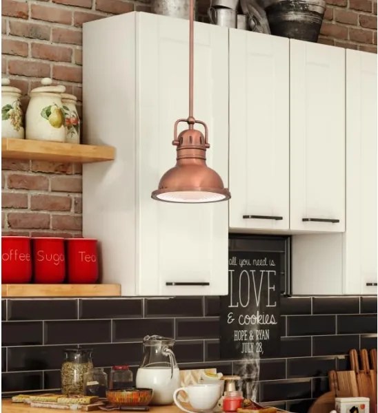 Westinghouse 6308440 - Rúddal szerelt csillár BOSWELL 1xE27/60W/230V átm. 22 cm