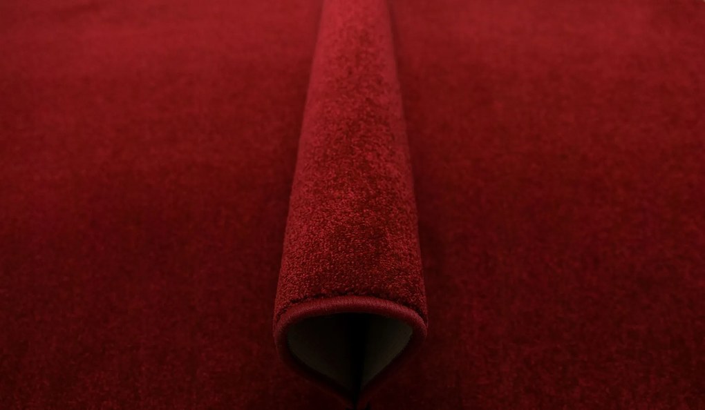 Piros Sűrű Divatos Juta Szőnyeg Ultimate Szoba Hálószobába 250x400 cm