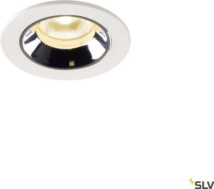 SLV NUMINOS® XS 1005528 Beépíthető spotlámpa 1x7W/LED 3000K 730LM IP20/IP44