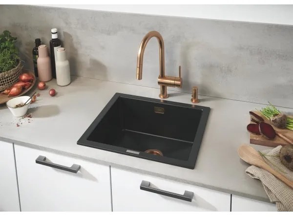 GROHE 40535DL0 - COSMOPOLITAN szappanadagoló 500 ml, bronz színű