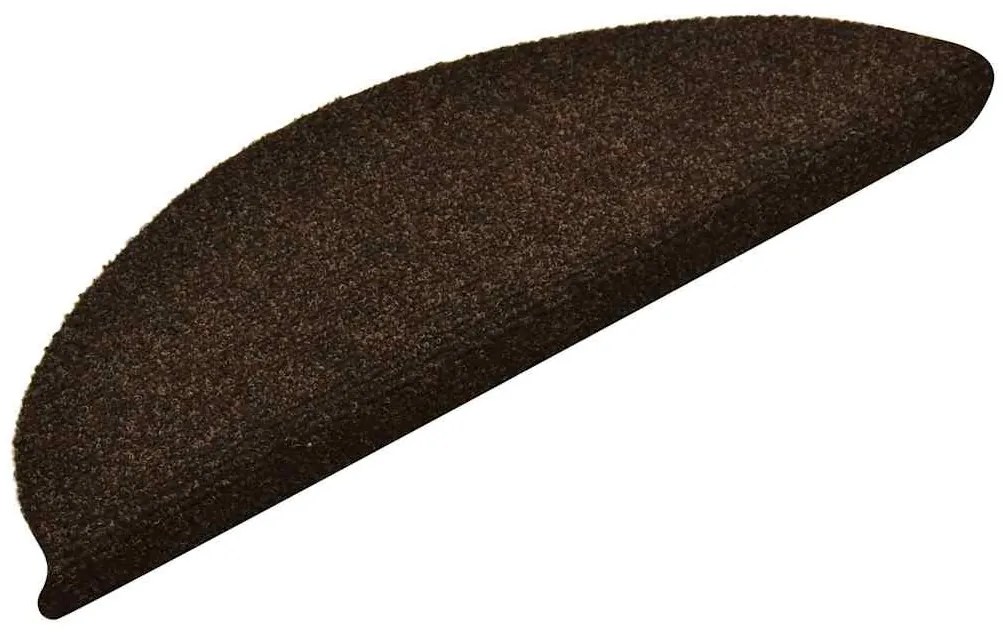 30 db sötétbarna öntapadó lépcsőszőnyeg 56 x 17 x 3 cm