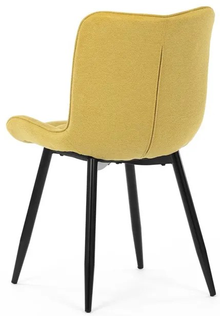 Sárga Szövet Étkezőszék. HC-462 YEL2