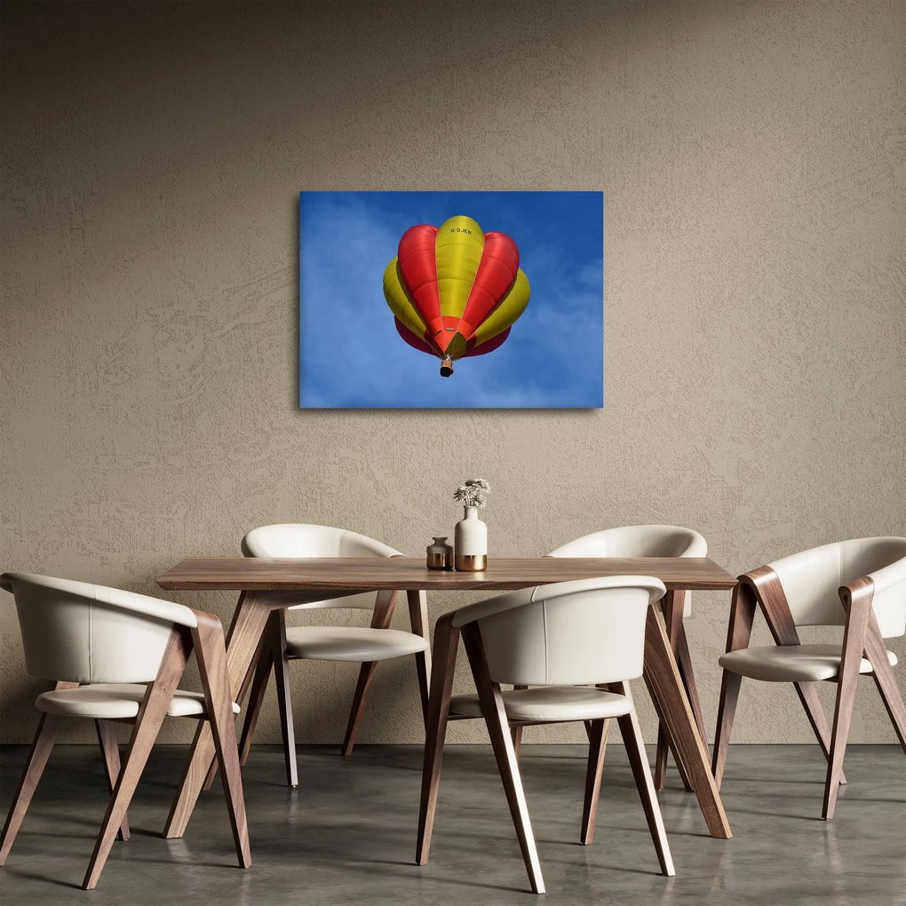 Repülő léggömb képe (70x50 cm)