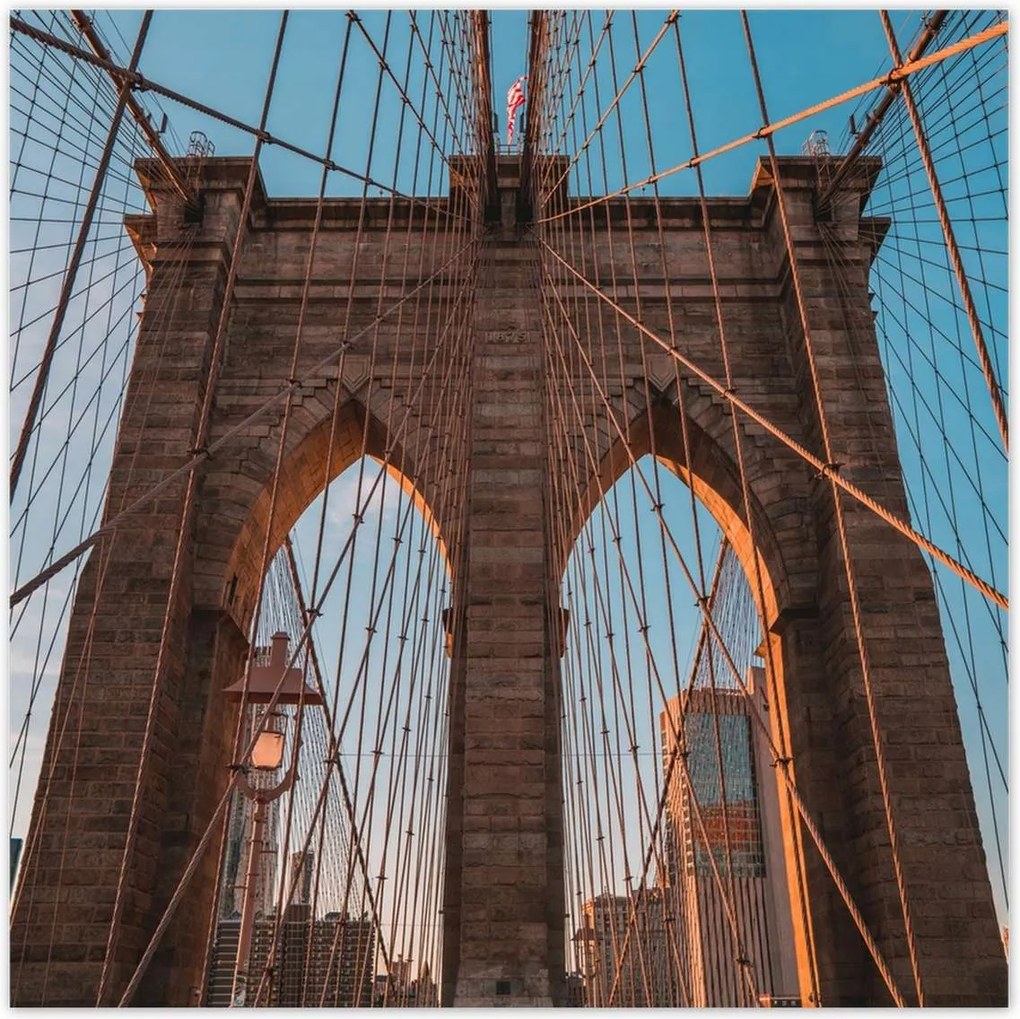 Poszterek 30x30 Kötélhíd Usa Egyesült Államok