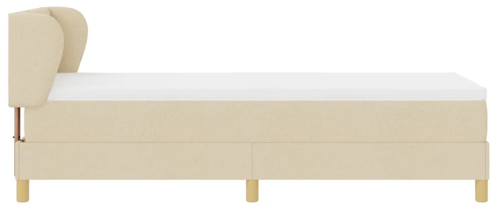 Boxspring Ágy Matrac Különböző Színben - 80x200 cm, Szövet