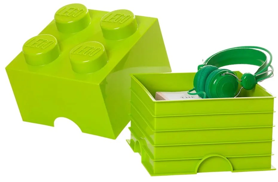 Lime-zöld tároló doboz 4 - LEGO®