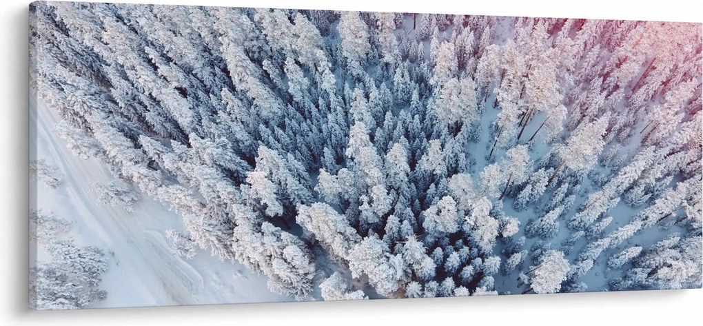 Havas fák képe (120x50 cm)