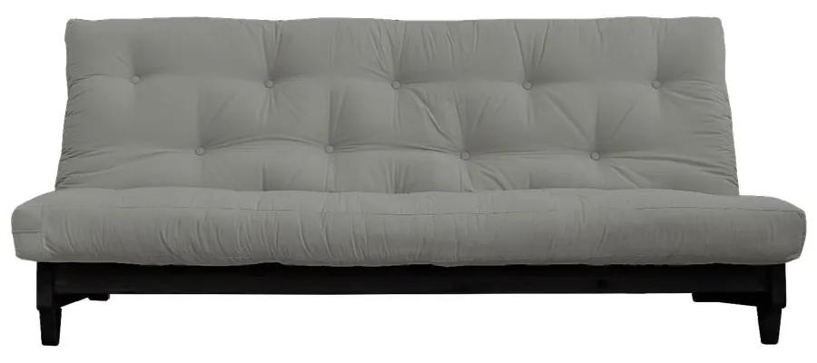 Fresh Black/Grey szürke kinyitható kanapé - Karup Design