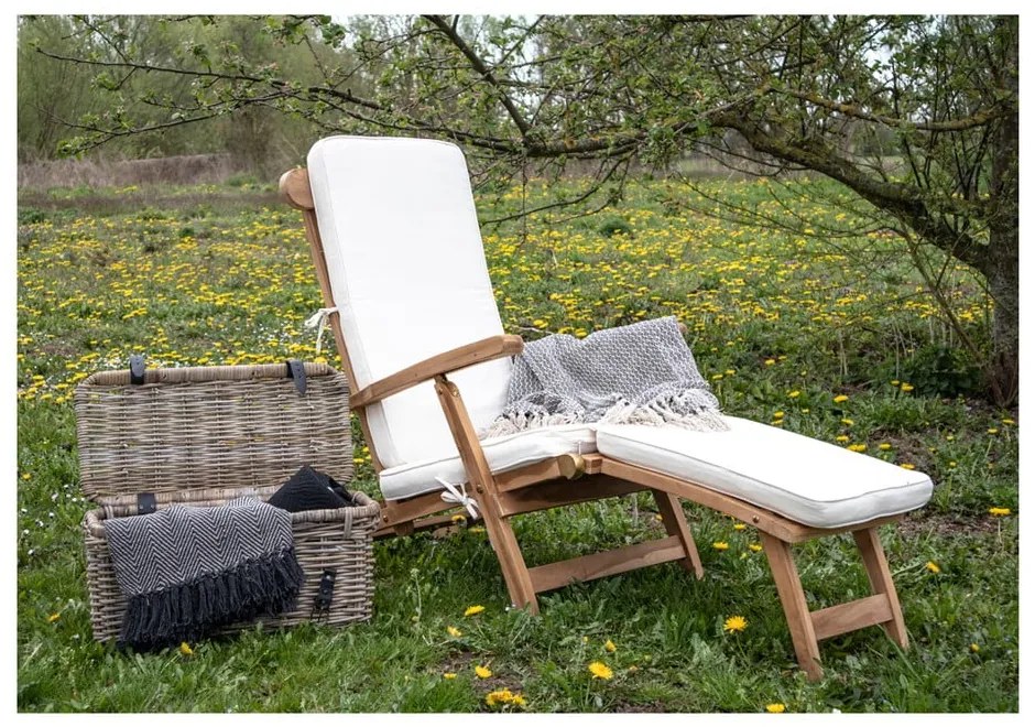 Arrecife kültéri fehér pamut ülőpárna - House Nordic