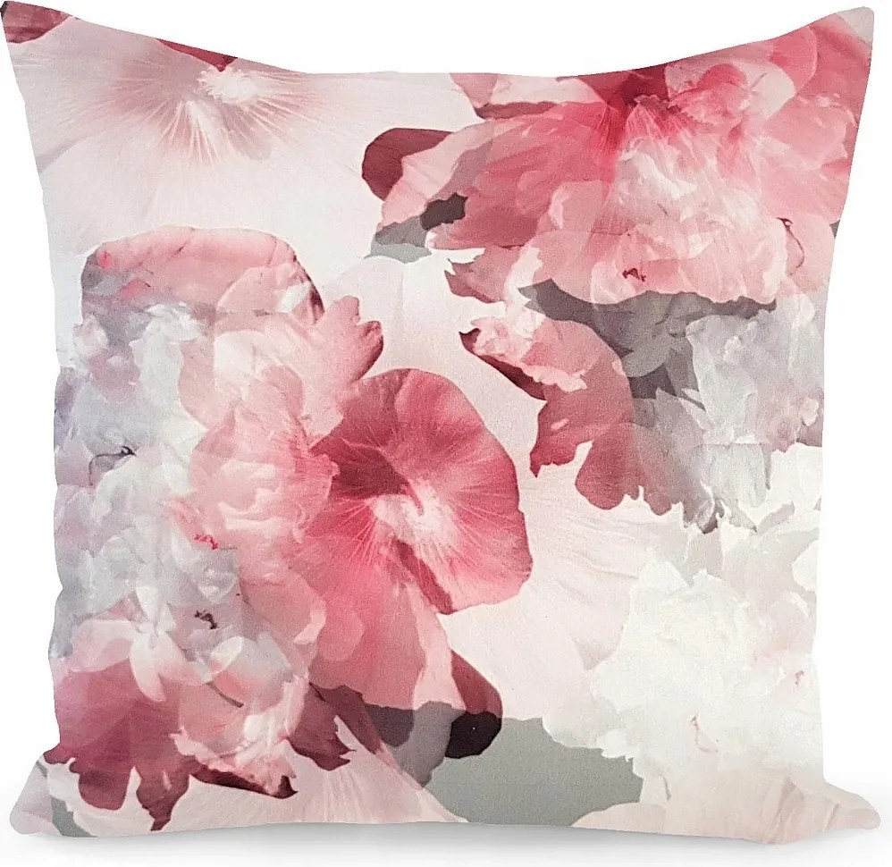 Dekorációs Párnahuzat 40x40 Puha Kedves Virágok
