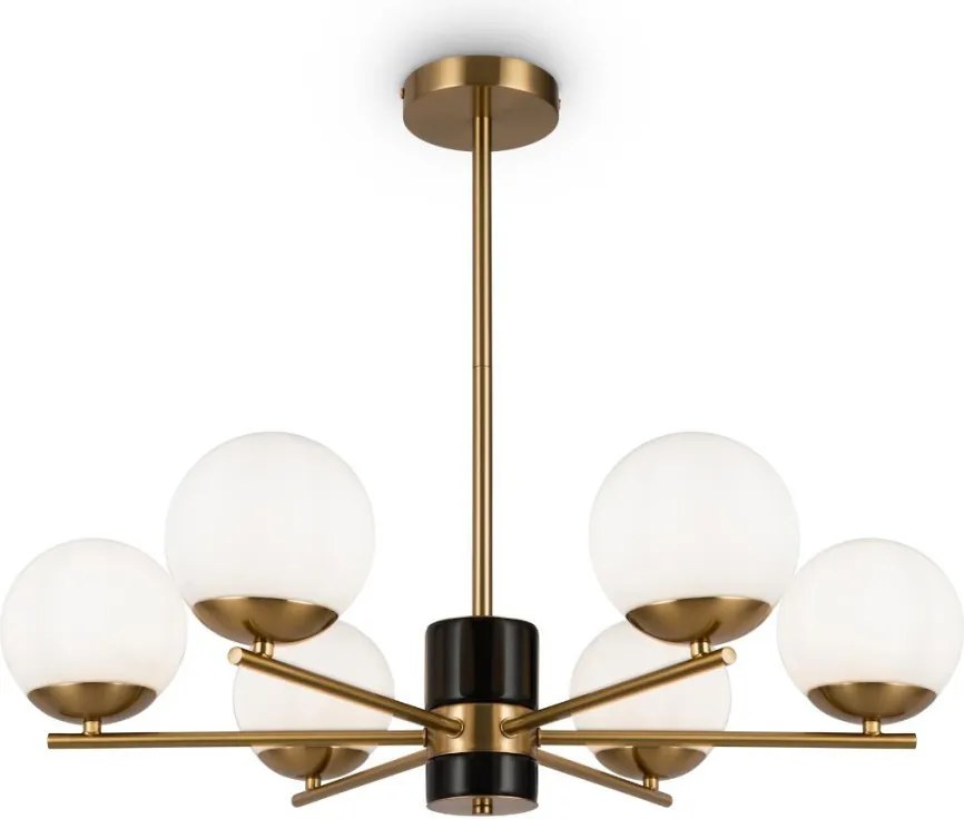 Maytoni MARBLE MOD187PL-06BS Csillár 6x60W/E27 IP20