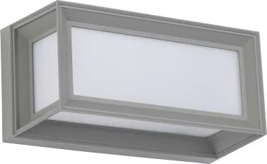 Brilagi - LED kültéri fali lámpa PARKER LED/12W/230V 3000/4500/6000K szürke IP44