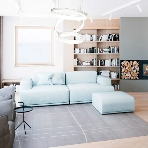 LED dimmelhető csillár zsinóron LED/86W/230V 3000K fehér