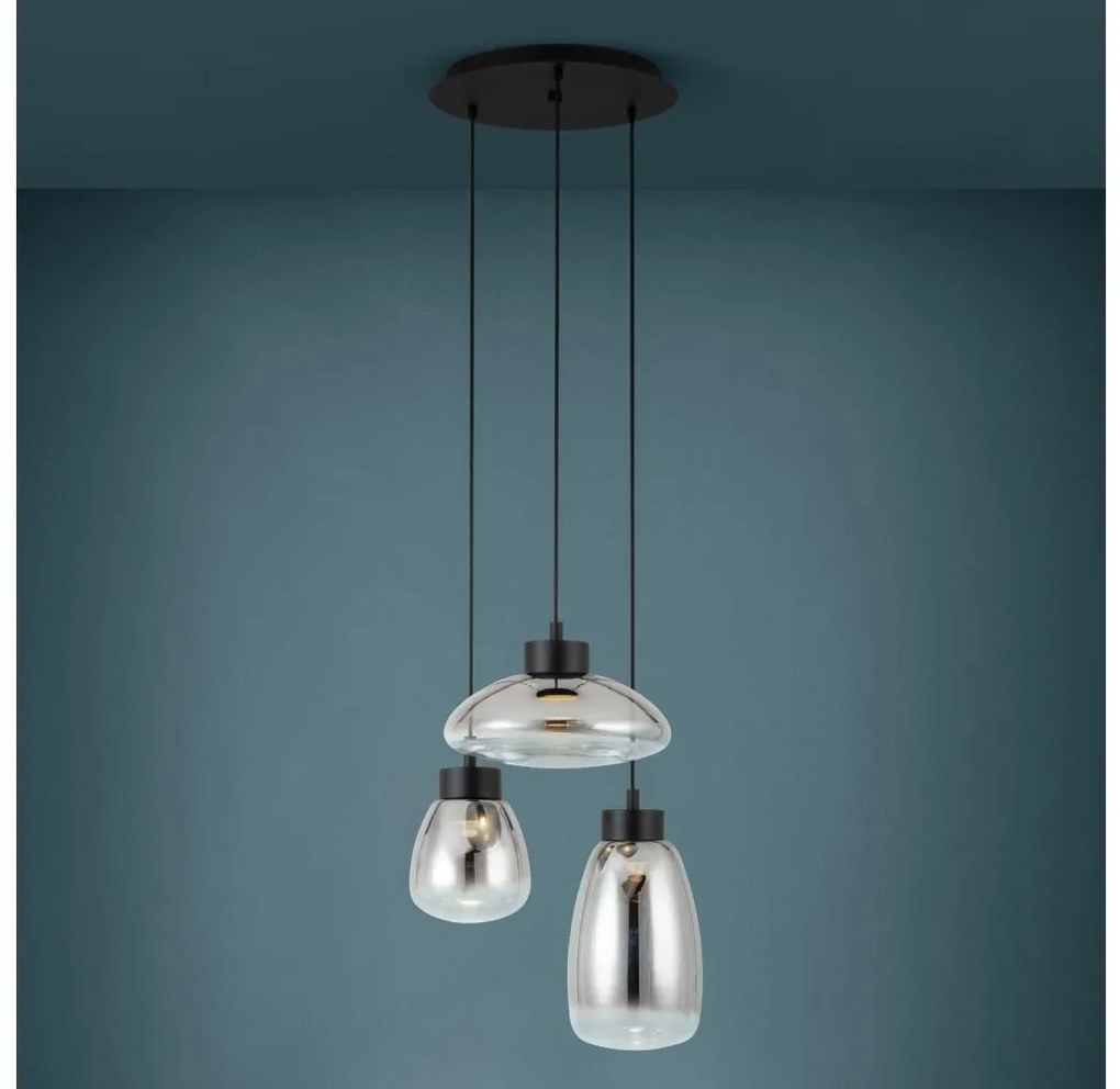 Eglo 390299 - LED Dimmelhető csillár zsinóron SARNARRA 3xLED/5,4W/230V 2700K