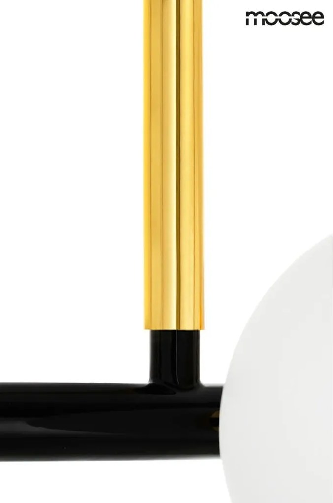 KING HOME MSE010100117 COSMO LEVEL Modern Függesztett Lámpa Fekete, Arany G4 IP20