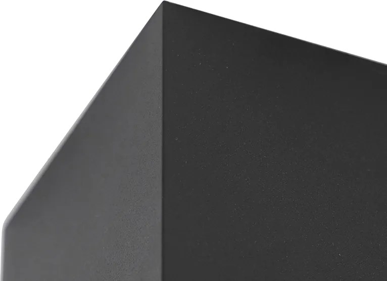 Okos design spotlámpa fekete, WiFi GU10-zel - Qubo Honey