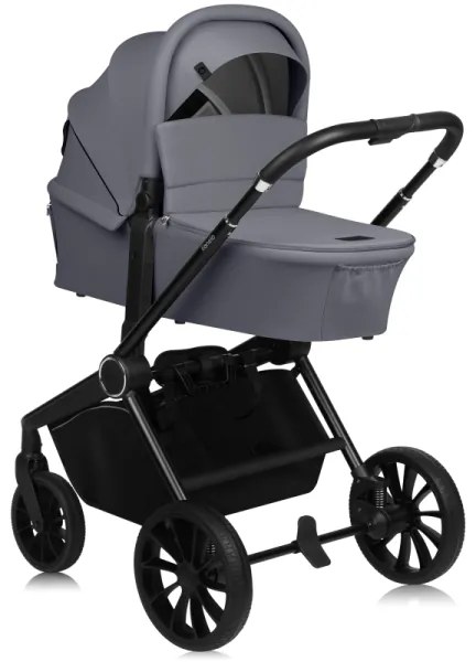 Lionelo - Kombinált 2 az 1-ben babakocsi MIKA PLUS Kőszürke