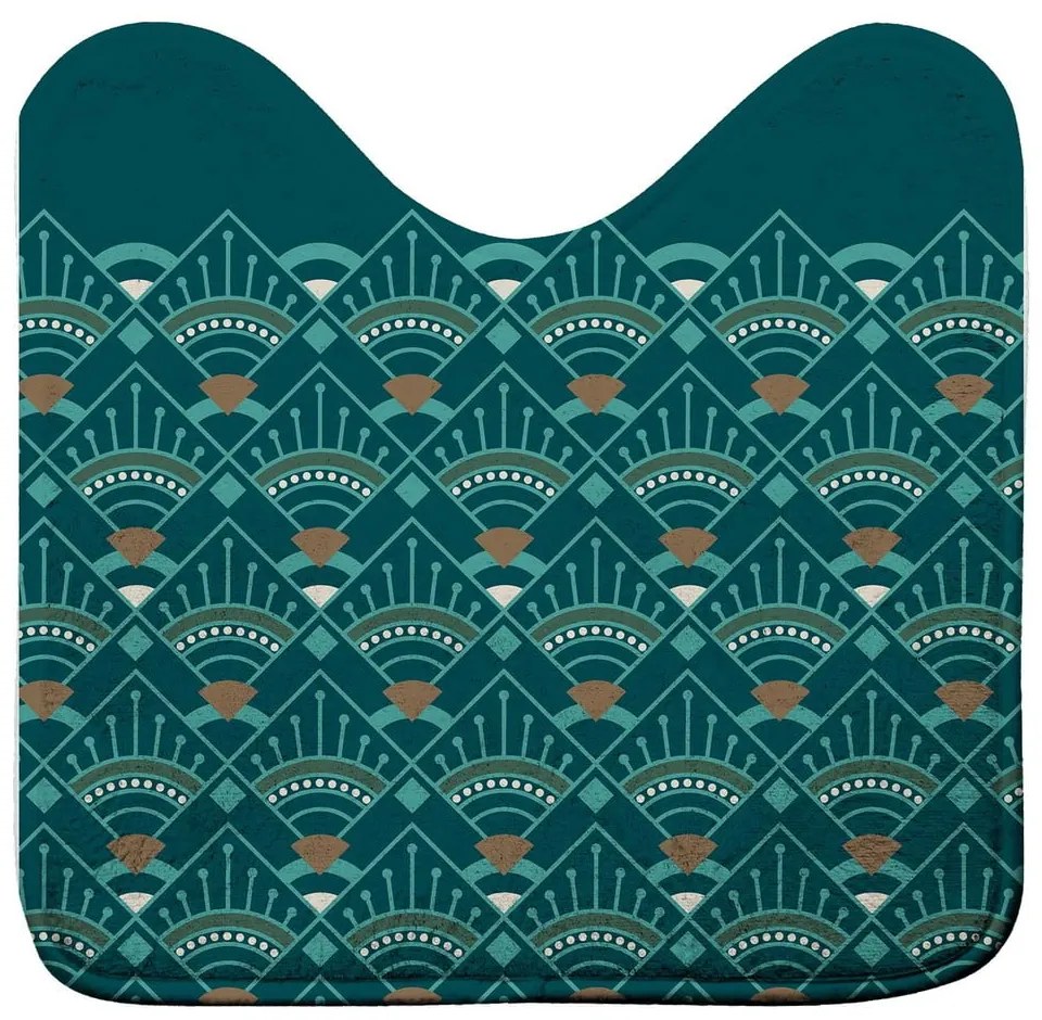 Petróleum színű fürdőszobai kilépő WC-hez 45x45 cm Imperia – douceur d'intérieur