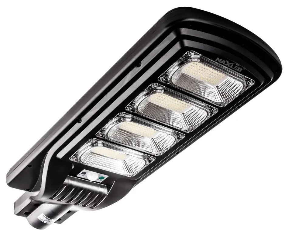 LED Napelemes utcai lámpa érzékelővel LED/240W/6V 6500K IP65 + távirányítás