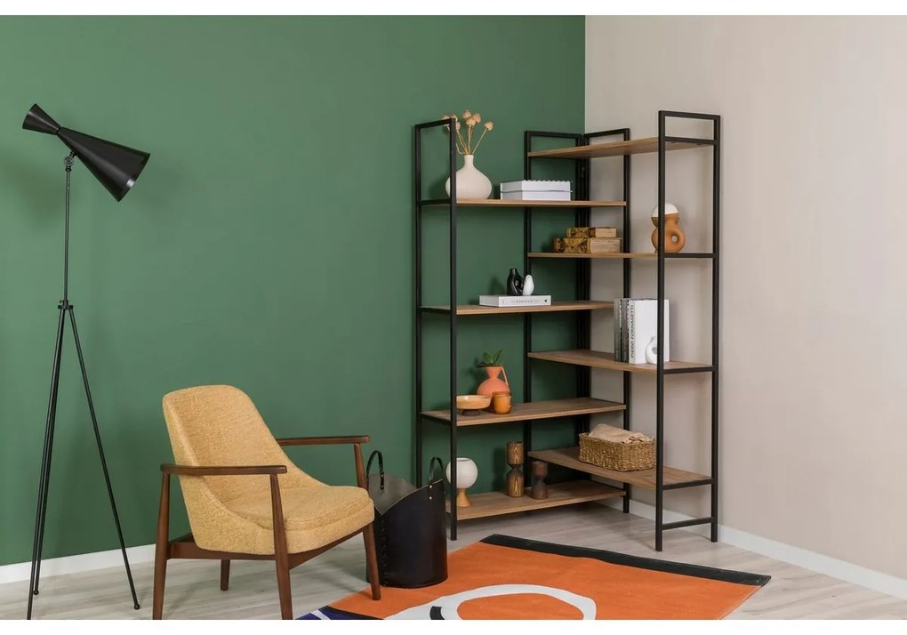 Edra Black and Atlantic Pine polcállvány