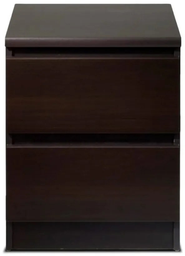 Simplicity II éjjeliszekrény, sötét barna